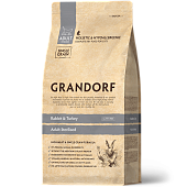 GRANDORF CAT Rabbit&Turkey STERILISED для стерилизованных кошек с кроликом и индейкой 2 кг фото, цены, купить