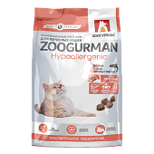 Zoogurman Hypoallergenic лосось с рисом для аллергичных кошек 1,5 кг  фото, цены, купить