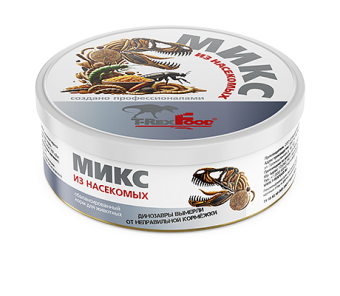 Корм Консервированный Микс из насекомых 40г T-RexFood фото, цены, купить