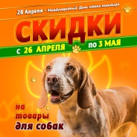 Выгодные предложения ко дню собаки-поводыря