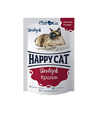 Happy Cat Паучи Кролик кусочки в соусе для стерилизованных кошек 85г фото, цены, купить
