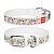  Collar  WAUDOG 15мм 27-36см "Пончики"XS  кожа ошейник для собак фото, цены, купить
