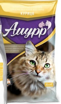 АМУРР с курицей для кошек 10кг фото, цены, купить