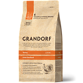 GRANDORF CAT Turkey STERILISED для стерилизованных кошек с индейкой 400г фото, цены, купить