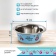 Миска металлическая кошка "После вкусного обеда" 240мл 11*4см фото, цены, купить