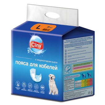 Cliny Пояса для кобелей размер L (9шт) фото, цены, купить