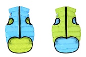 Жилет AiryVest LUMI двухсторонний Салатово-Голубой XS25/30 фото, цены, купить