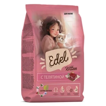 Edel Veal для котят с телятиной 400г фото, цены, купить