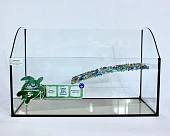 Террариум - черепашник Cariby-50, с островком,  прямоугольной формы фото, цены, купить