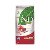 Farmina N&D Neutered Chicken&Pomegranate беззерновой  курица/ гранат для кастрированных кошек  1,5кг фото, цены, купить