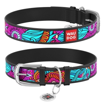 Ошейник Collar WAUDOG GLAMOUR "Лето" 20мм 30-39см фото, цены, купить