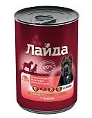 ЛАЙДА  Сочные кусочки  рыбы в желе консервы для собак 850г фото, цены, купить