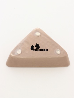 Миска керамика угловая 75мл 9,5*6*2см Бежевая фото, цены, купить