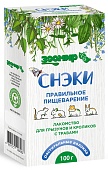 ЗООМИР "Снэки правильное пищеварение" лакомство для грызунов и кроликов с травами 100г фото
