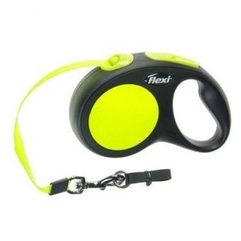 Рулетка Flexi NEON 1(S) 5м Лента до 15кг фото, цены, купить