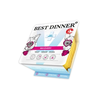 Best Dinner Vet Profi Recovery для кошек и собак востановительный период, ламистер 100г фото, цены, купить