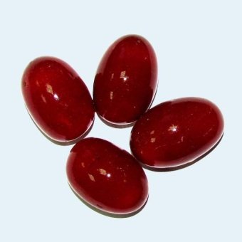 Грунт №1 Яйцо бордовое матовое 4см стекло фото, цены, купить