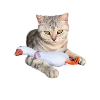 FANCY игрушка  для кошек "Гусь" 10см  фото, цены, купить