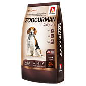 Zoogurman Daily Life с индейкой для собак средних и крупных пород 12кг фото, цены, купить