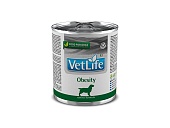 Farmina VetLife Obesity Консервы паштет 300г при ожирении у собак фото, цены, купить
