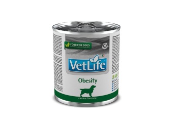 Farmina VetLife Obesity Консервы паштет 300г при ожирении у собак фото, цены, купить