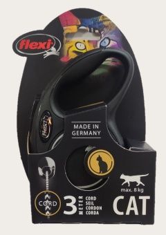 Рулетка Flexi  CAT 3м  (XS) трос до 8 кг  фото, цены, купить
