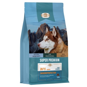 Breeder's Way Chondroprotection Полнорационный Индейка для средних и крупных пород собак 1,8кг фото, цены, купить