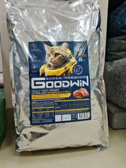 GOODWIN для стерилизованных кошек/кастрированных котов, для мочекаменной болезни Индейка и Утка 8кг фото, цены, купить