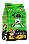  ZooRing Mini Adult Dog Индейка и рис с грушей с глюкозамином и хондроитином 10кг фото, цены, купить