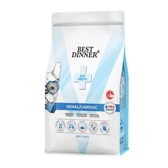 Best Dinner Vet Profi Renal/Cardiac при болезнях почек и сердца для всех пород собак 12кг фото, цены, купить