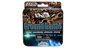 Плетёнка Ground Game 0,18 100м зелёная фото, цены, купить