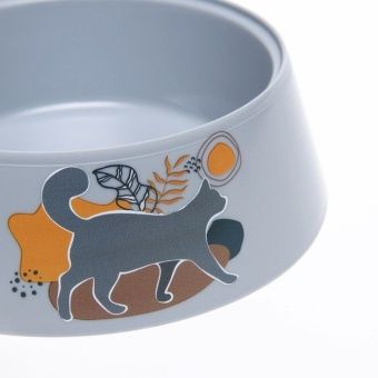 Миска "Cats" 0,3л серый фото, цены, купить