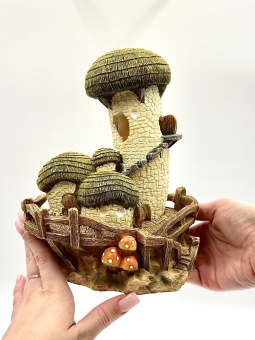 Грот "Домики с зелёной крышей" 17*13,5*20,5см  (RP144) фото, цены, купить