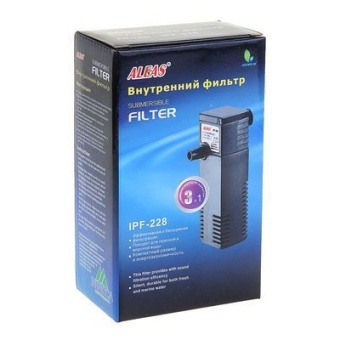 Aleas Фильтр внутренний 220л/ч 4W фото, цены, купить