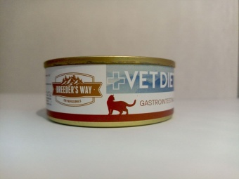 Breeder's Way Gastrointestinal консервы для кошек 100г фото, цены, купить