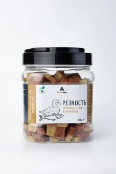 Лакомства Собакофф РЕЗКОСТЬ (бутерброд утка с белой рыбой) 600г фото, цены, купить