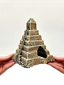 Грот "Пирамида Кукулькана" 13*12,5*13см  (PE506) фото, цены, купить