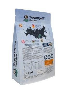 Территория Кавказ Индейка с морошкой для щенков мелких пород 2,5кг фото, цены, купить