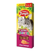 Happy Jungle лакомства для крупных грызунов Мёд и Овощи (3палочки) 90г  фото, цены, купить