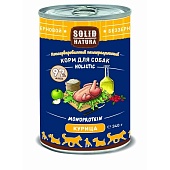 Solid Natura Holistic консервы для собак с курицей 340г фото, цены, купить