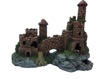 Грот "Крепость с мостом" (24*13*18.5) (AC-010) фото, цены, купить