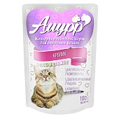 Амурр пауч 100г кусочки кролика в желе для кошек  фото, цены, купить