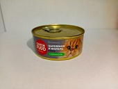 Cattofūdo Кошка Holistic консервы Кусочки в желе куриного филе и форели с броколли 80г фото, цены, купить
