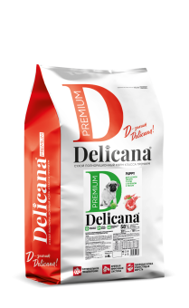 Delicana Ягненок с рисом для щенков  8кг  фото, цены, купить