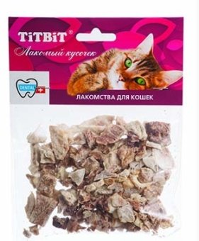 TiTBiT Легкое говяжье для кошек 8г фото, цены, купить