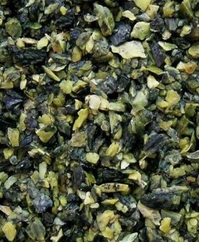  Грунт Медоса 1кг 2-5мм Змеевик малахитово-серый  фото, цены, купить