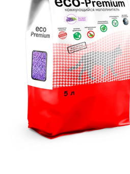 Наполнитель ECO Premium древесный Лаванда 5л-1,9кг фото, цены, купить