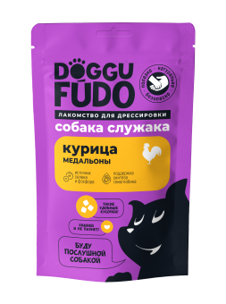 Лакомство Doggufūdo Медальоны из Курицы  80г фото, цены, купить
