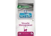 Farmina VetLife Struvite Management при мочекаменной болезни у кошек 400г фото, цены, купить