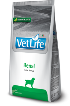 Farmina VetLife Renal 2кг для собак при болезнях почек фото, цены, купить